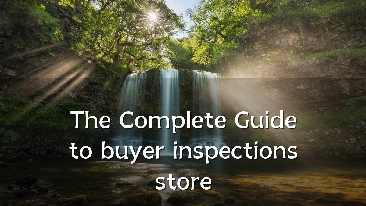 The Complete Guide to buyer inspections store