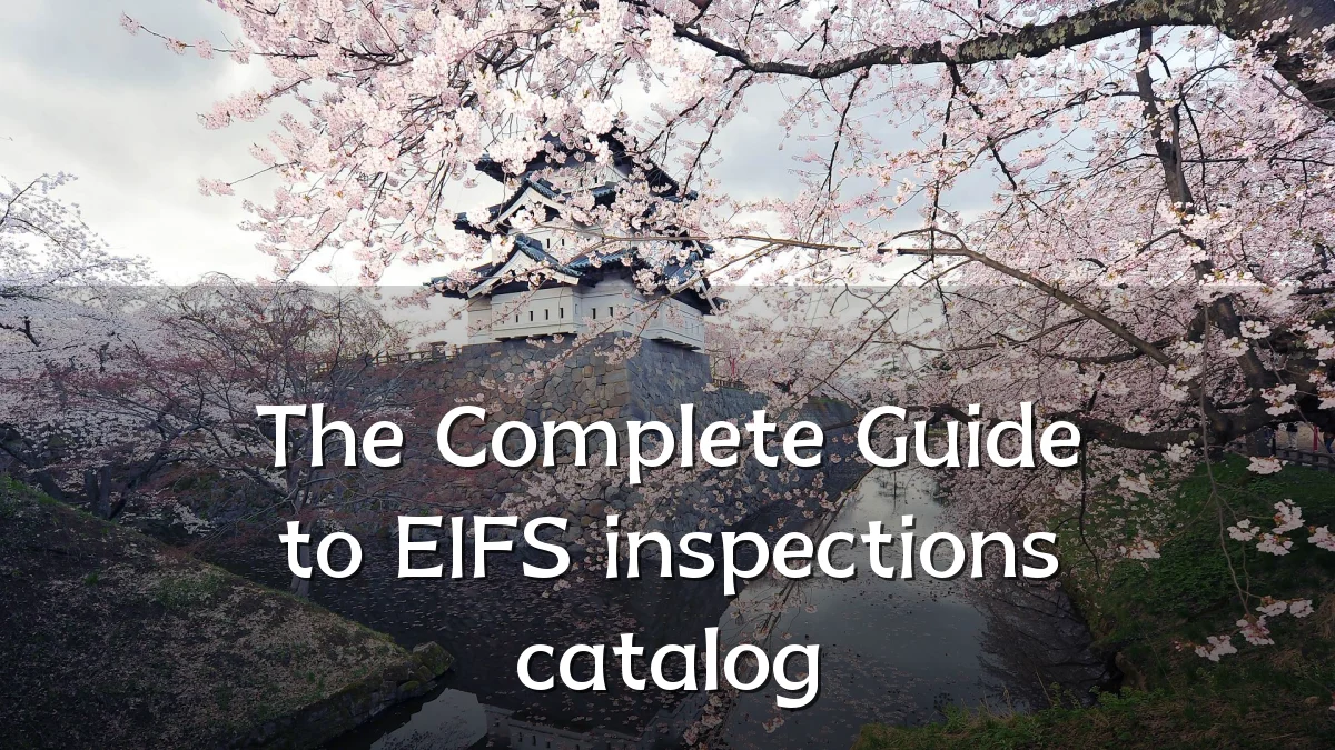 The Complete Guide to EIFS inspections catalog