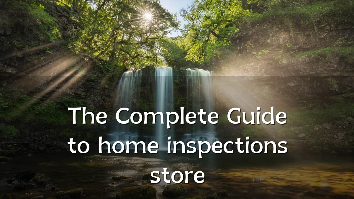 The Complete Guide to home inspections store