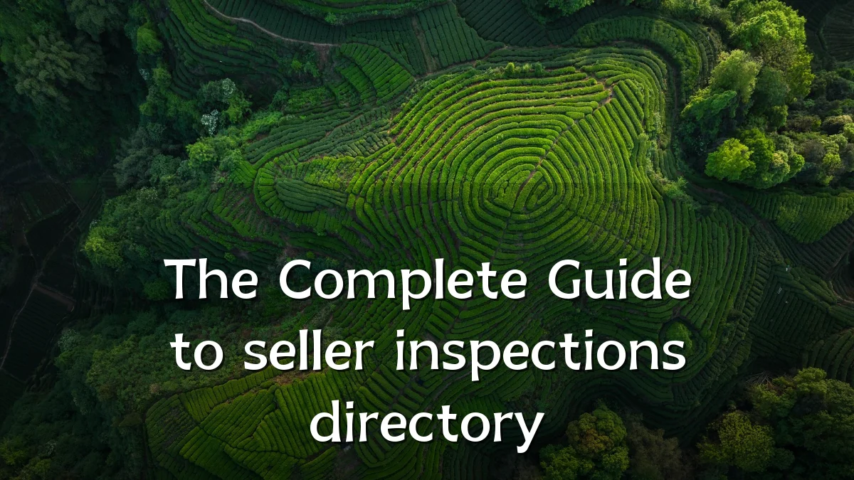 The Complete Guide to seller inspections directory