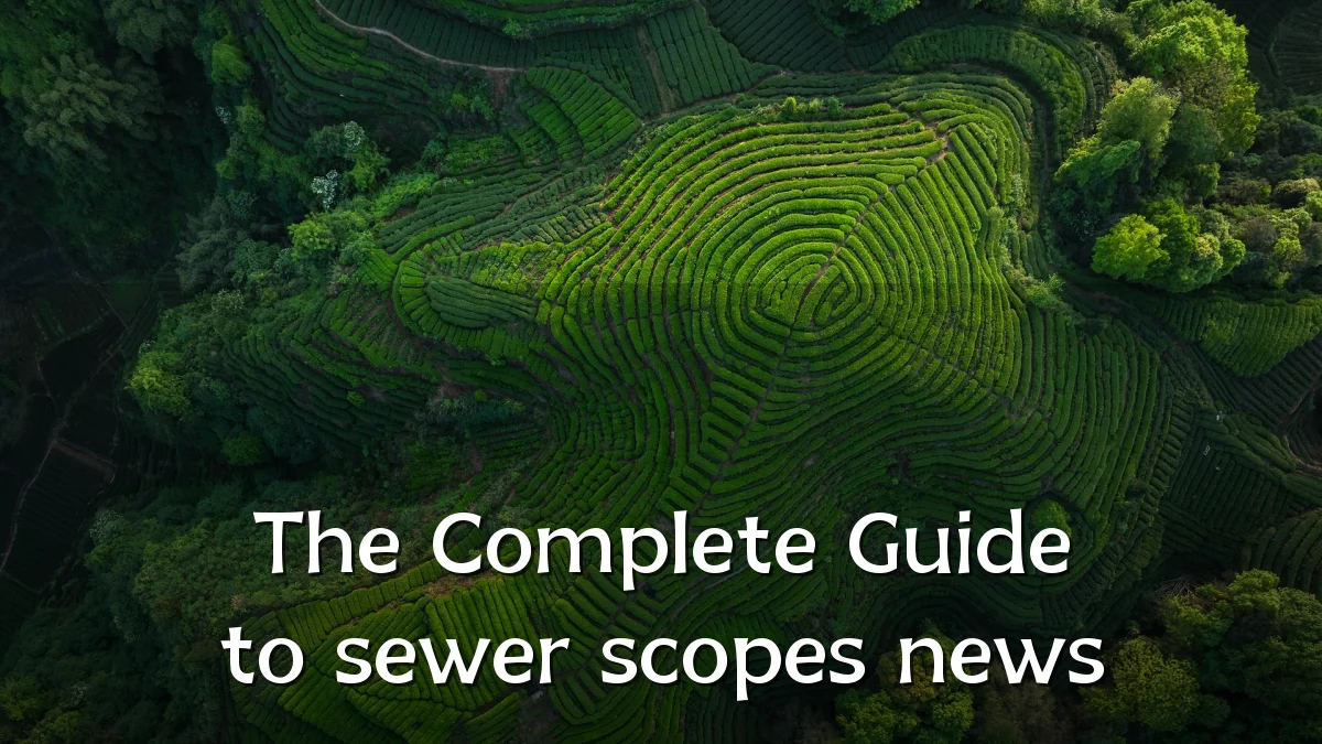 The Complete Guide to sewer scopes news