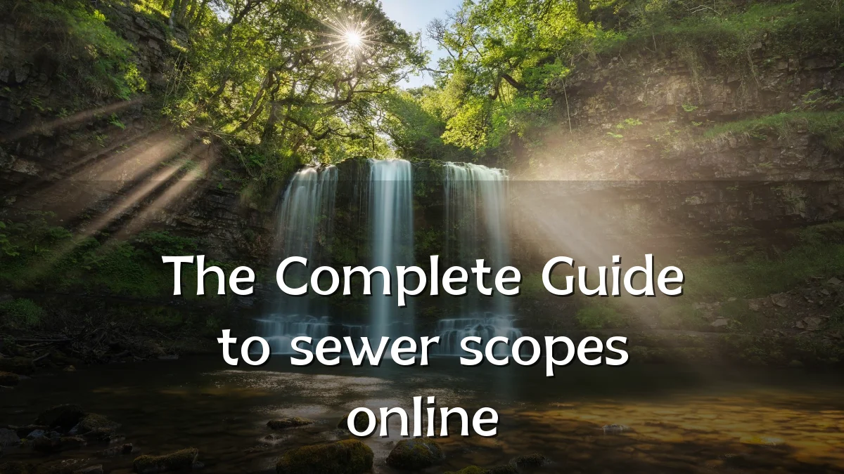 The Complete Guide to sewer scopes online