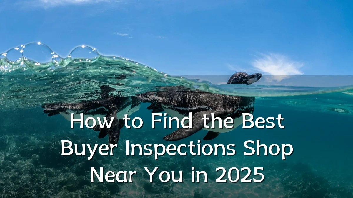 How to Find the Best Buyer Inspections Shop Near You in 2025