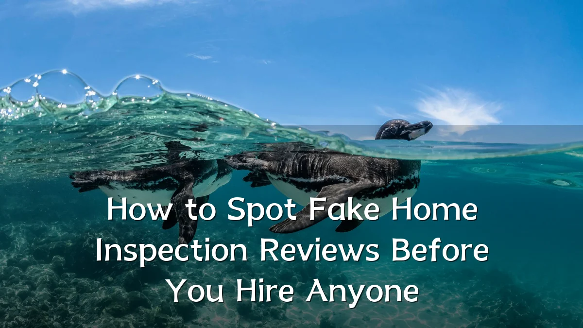 How to Spot Fake Home Inspection Reviews Before You Hire Anyone