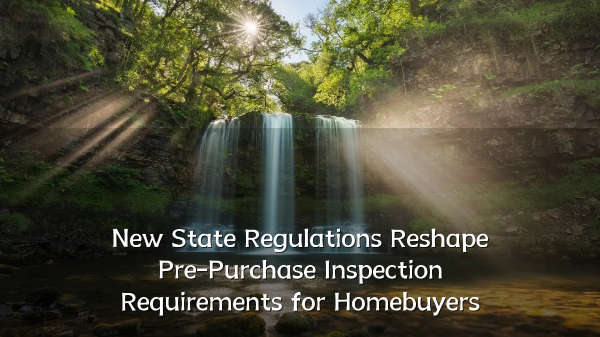 New State Regulations Reshape Pre-Purchase Inspection Requirements for Homebuyers