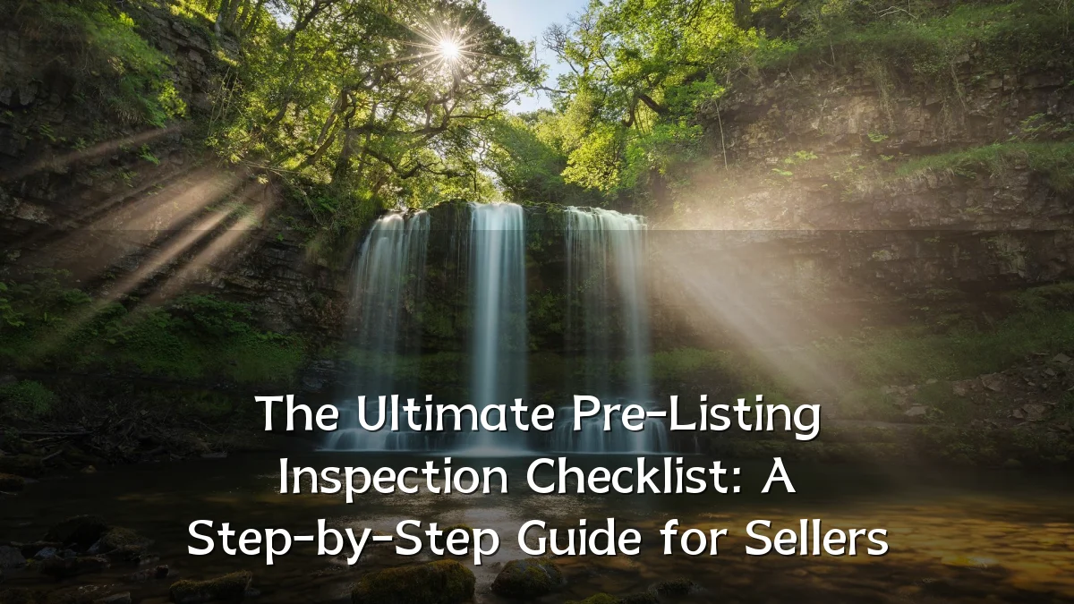 The Ultimate Pre-Listing Inspection Checklist: A Step-by-Step Guide for Sellers