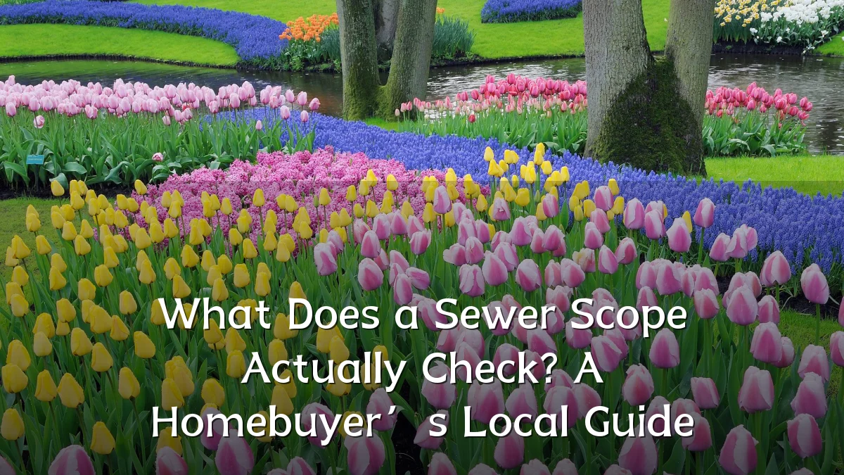 What Does a Sewer Scope Actually Check? A Homebuyer’s Local Guide