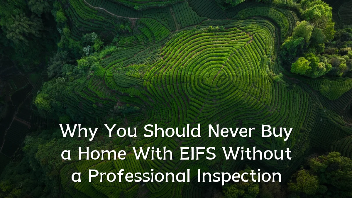 Why You Should Never Buy a Home With EIFS Without a Professional Inspection